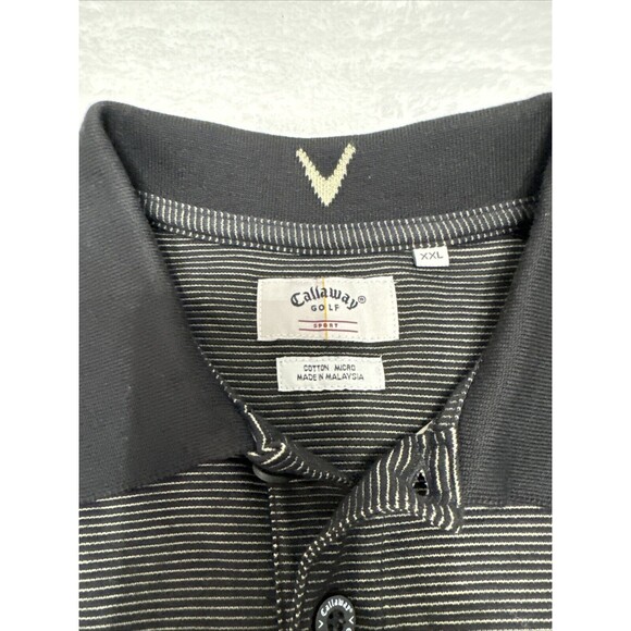 Callaway Gray Polo Shirt Versatile Knit Design - Picture 4 of 8